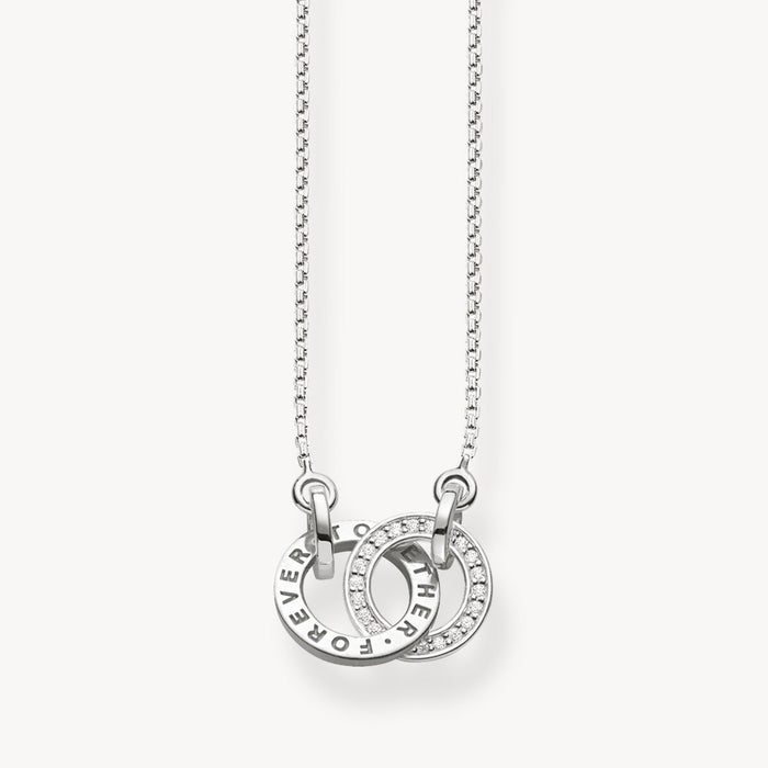 Forever Together Necklace in Silver