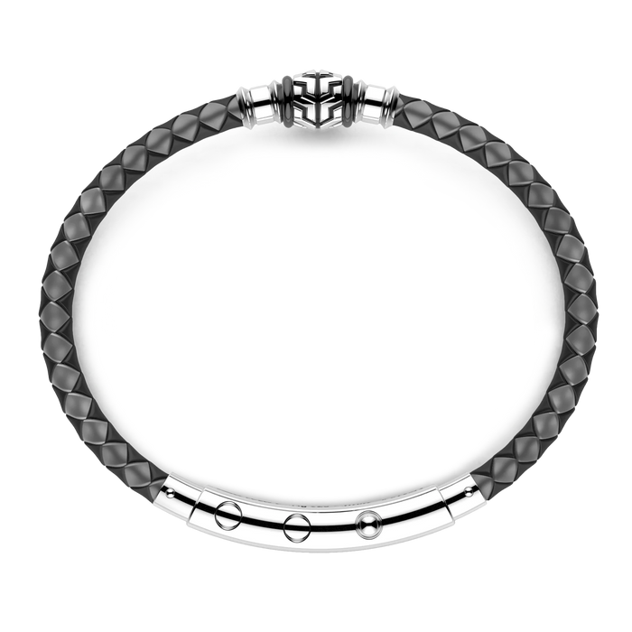 Black Silicone Bracelet